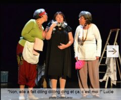 Elle a fait diling dililing ding.